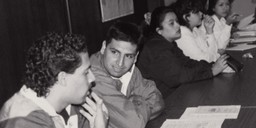 Members of La Colectiva attending a meeting.