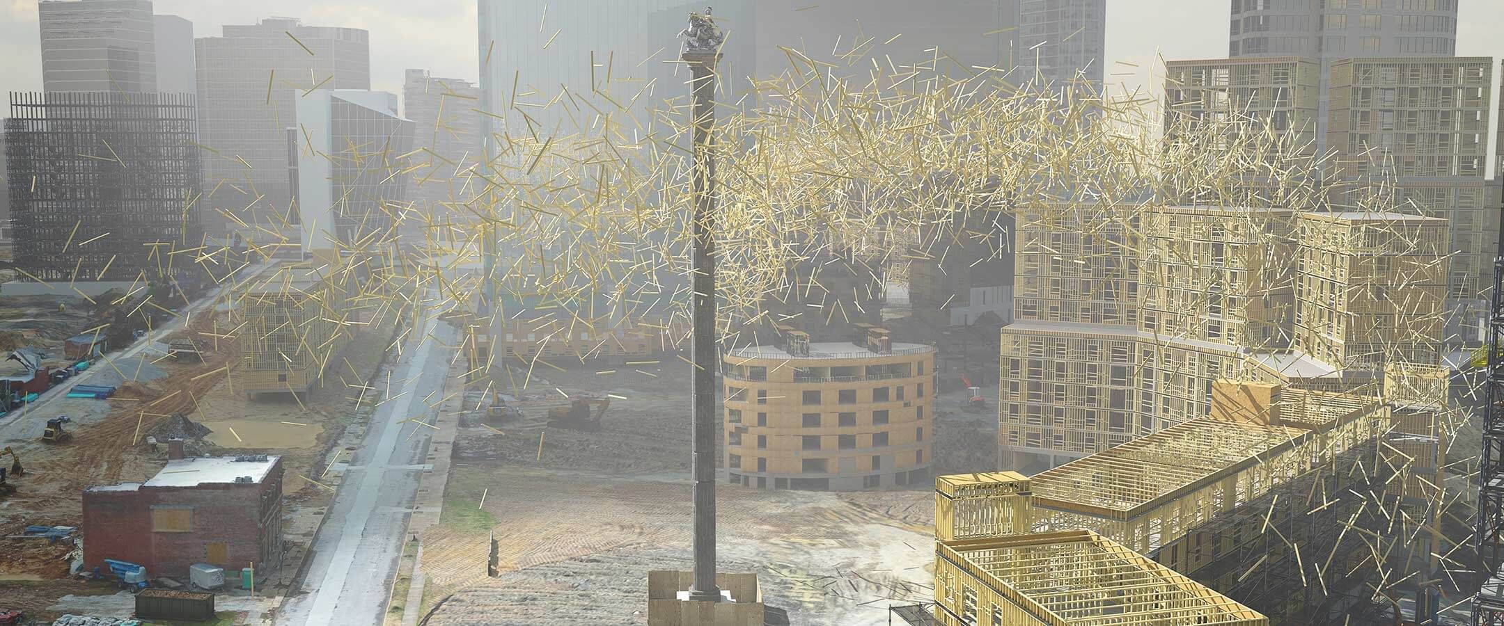 Piece of artwork by Tim Portlock.