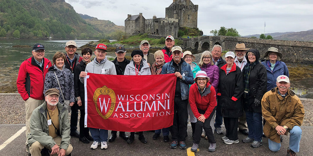 A group of travelers on a WAA trip