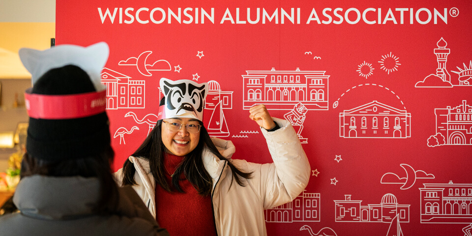 Show your Badger pride and strike a pose at the photo booth!
