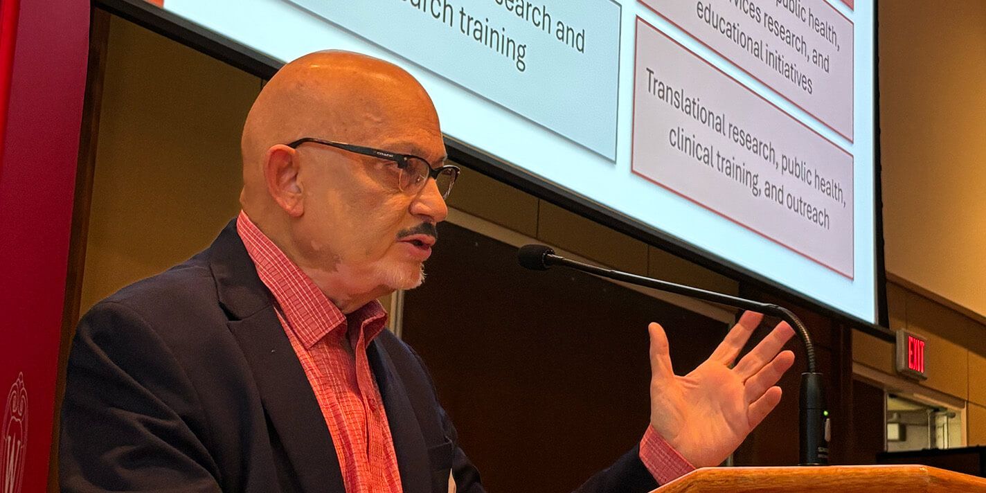 Sanjay Asthana, associate dean for gerontology, describes breakthrough work on Alzheimer's Disease at UW-Madison.