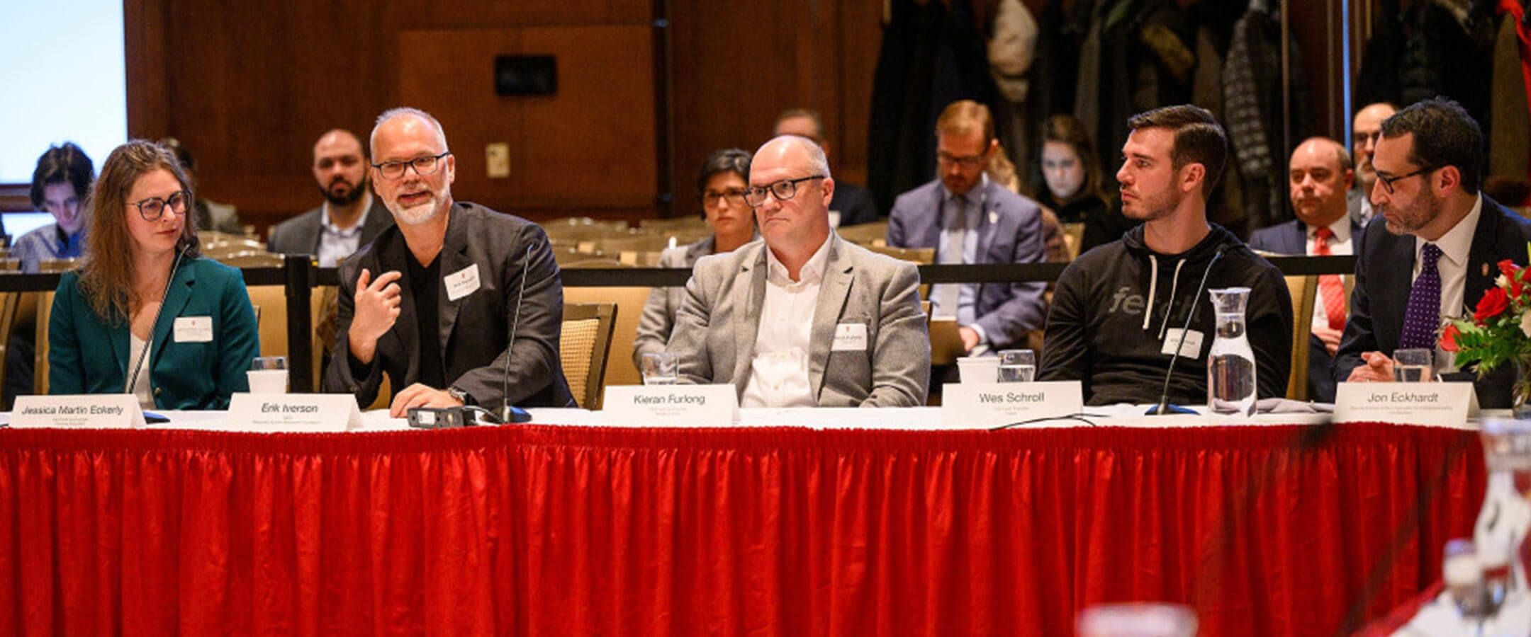 Panel of speakers