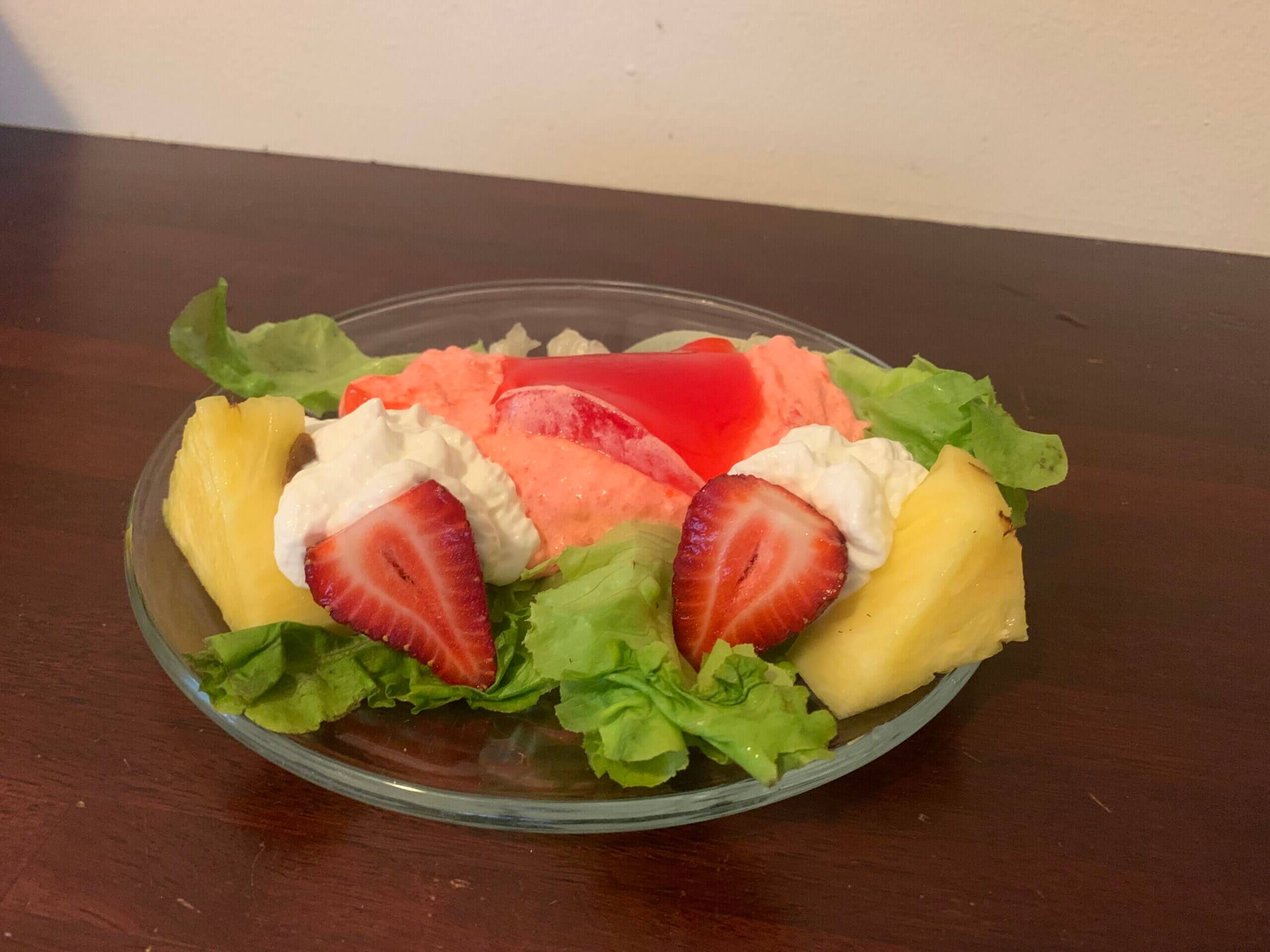 Plate of salad